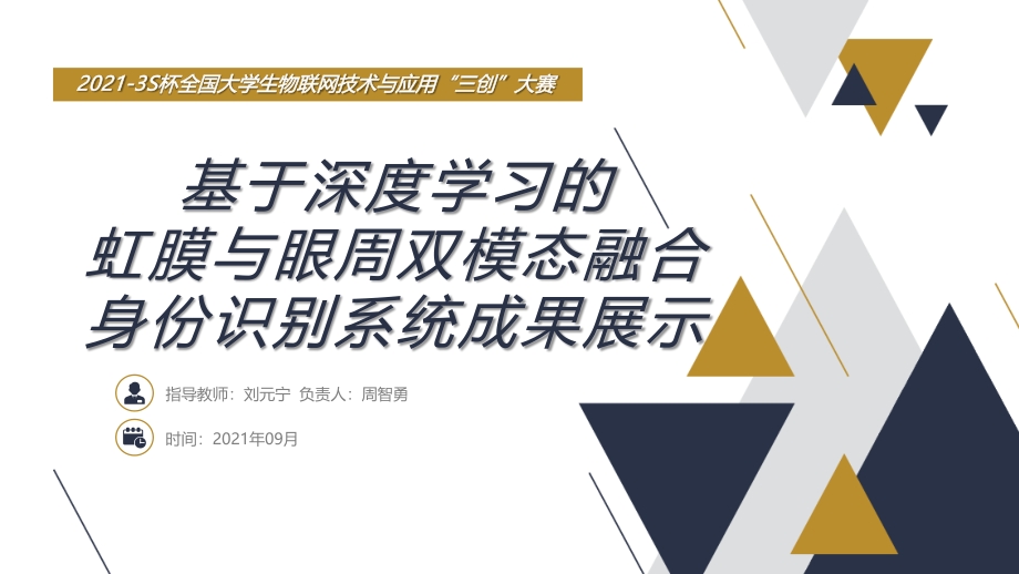 基于深度学习的虹膜与眼周双模态融合身份识别系统_第1页