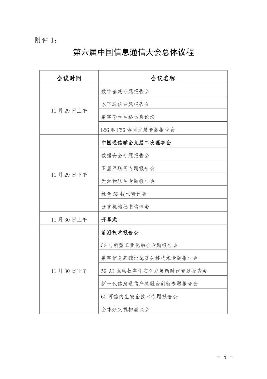 关于第六届中国信息通信大会有关情况的专题报告.docx_第5页